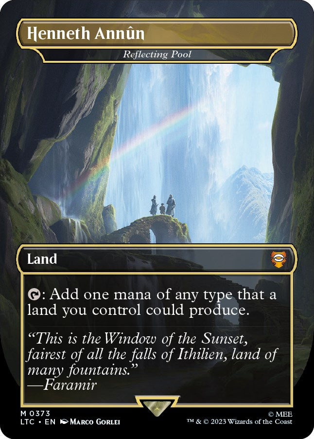 Henneth Annun - Reflecting Pool (Borderless)
