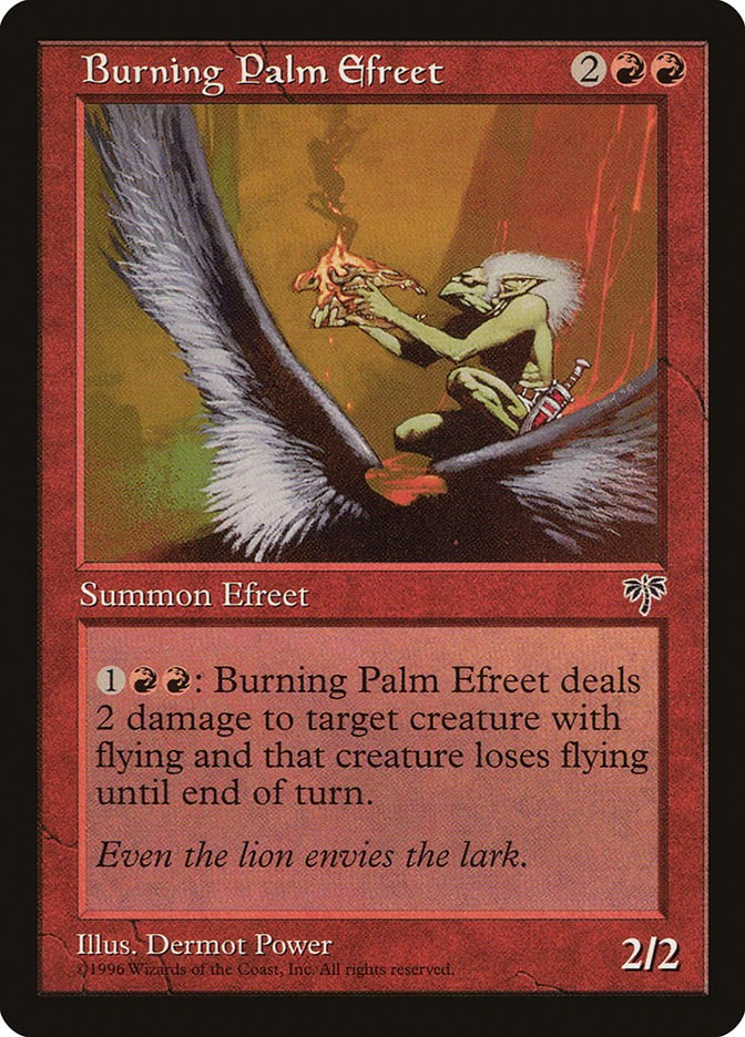 Burning Palm Efreet