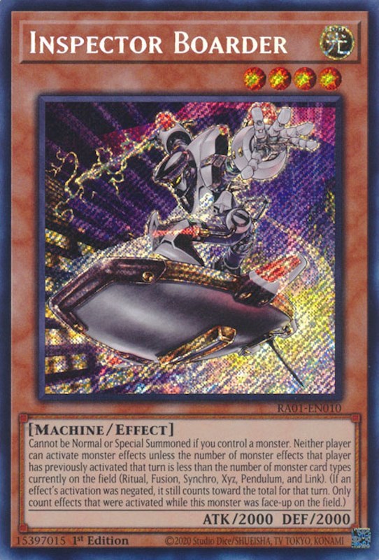 Inspector Boarder (Secret Rare)