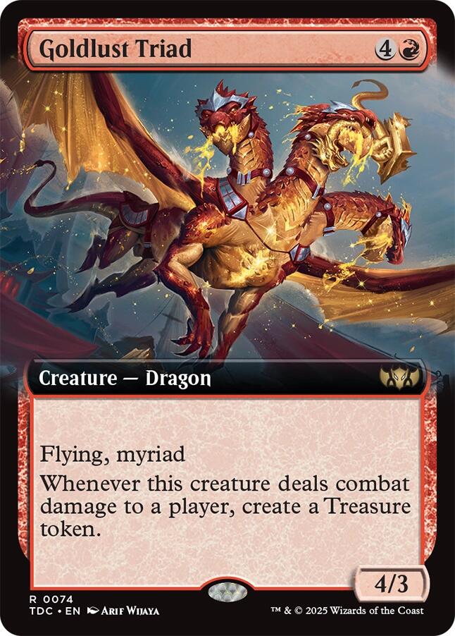 Goldlust Triad (Extended Art)
