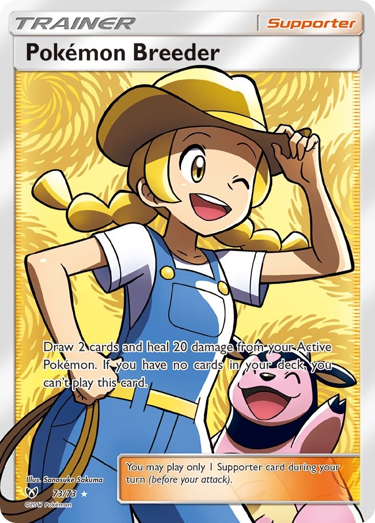 Pokemon Breeder (Full Art)