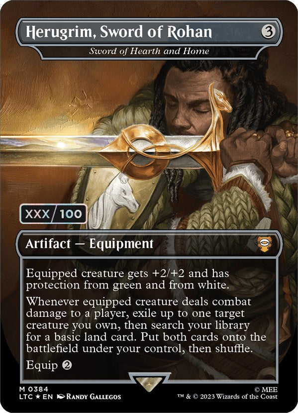 Herugrim, Sword of Rohan - Sword of Hearth and Home (Serial Numbered)