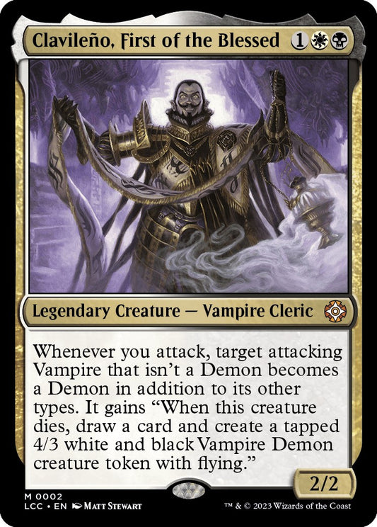 Clavileno, First of the Blessed