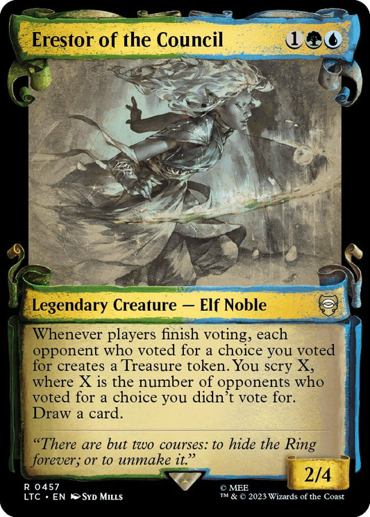 Erestor of the Council (Showcase Scrolls)