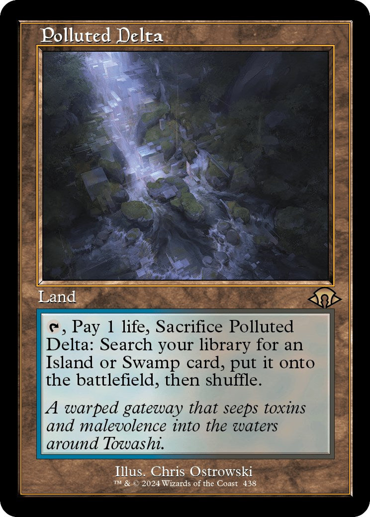 Polluted Delta (Retro Frame)