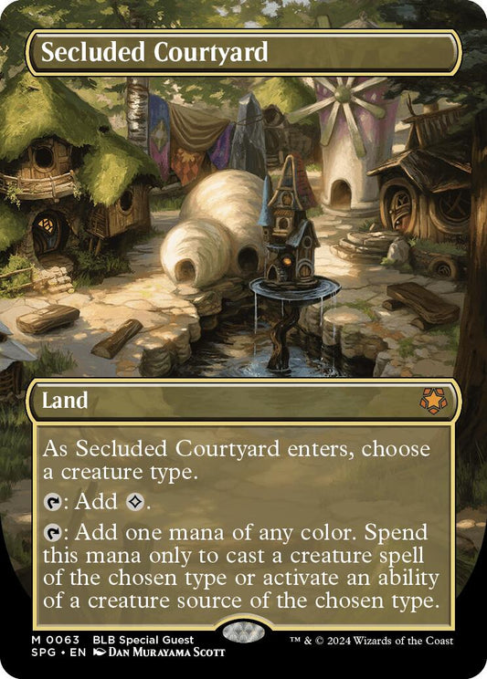 Secluded Courtyard (Borderless)