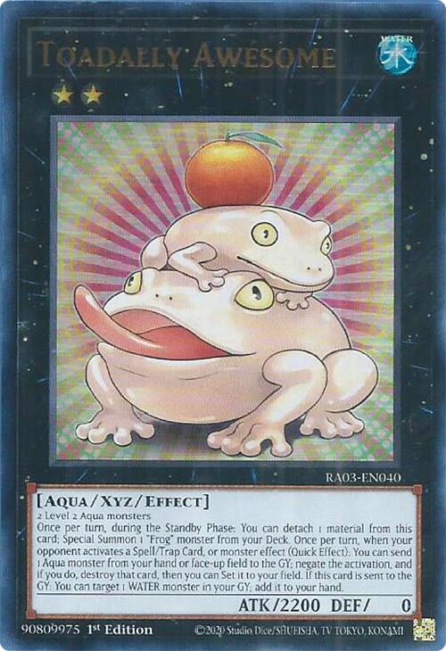 Toadally Awesome (UR)