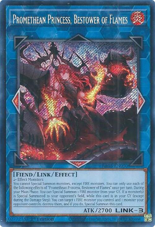 Promethean Princess, Bestower of Flames (Secret Rare)