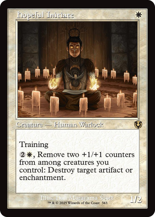 Hopeful Initiate (Retro Frame)