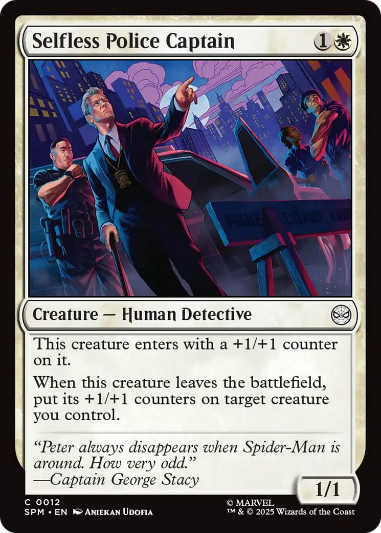 Selfless Police Captain