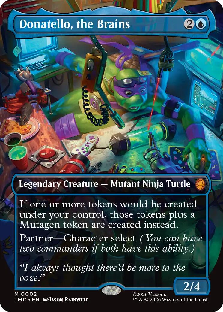 Donatello, the Brains (0002) (Borderless)