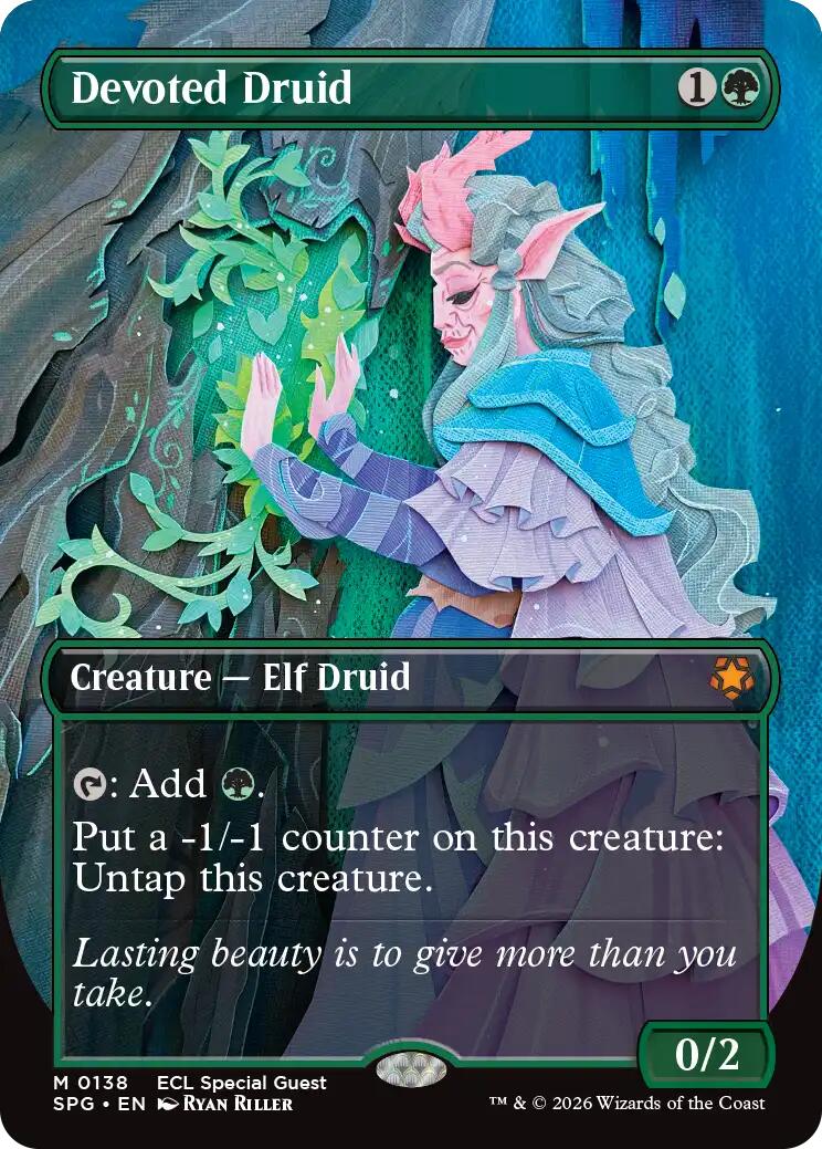 Devoted Druid (Borderless)