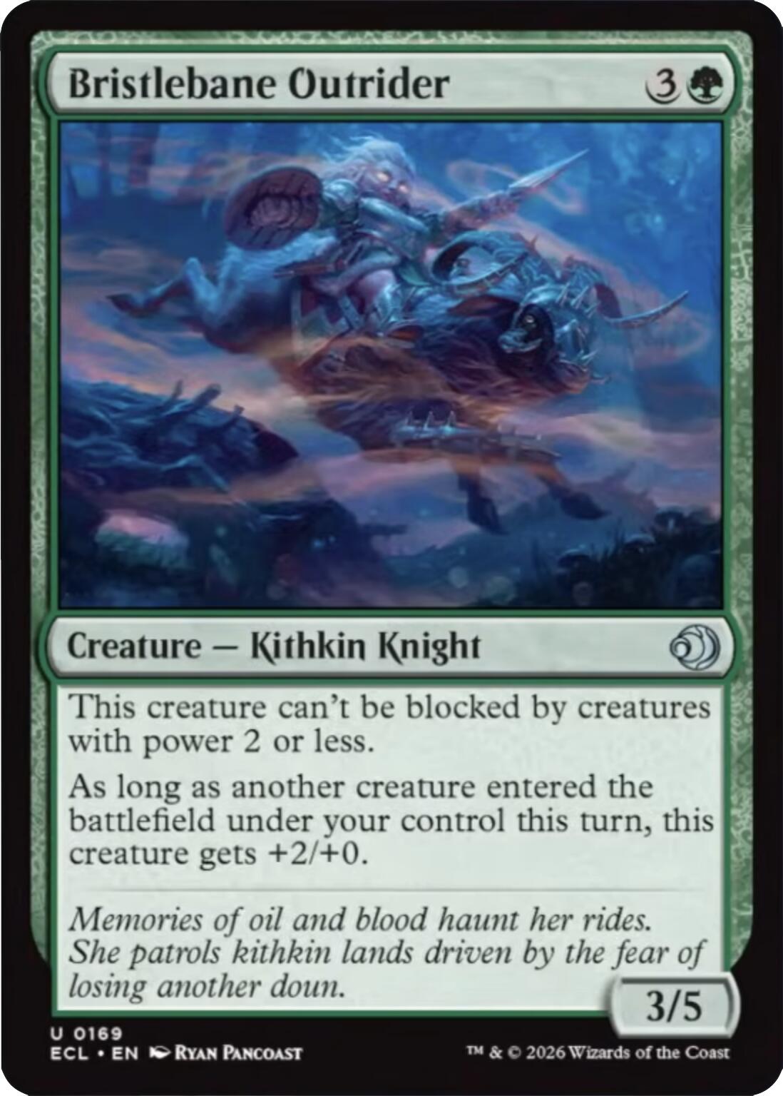 Bristlebane Outrider