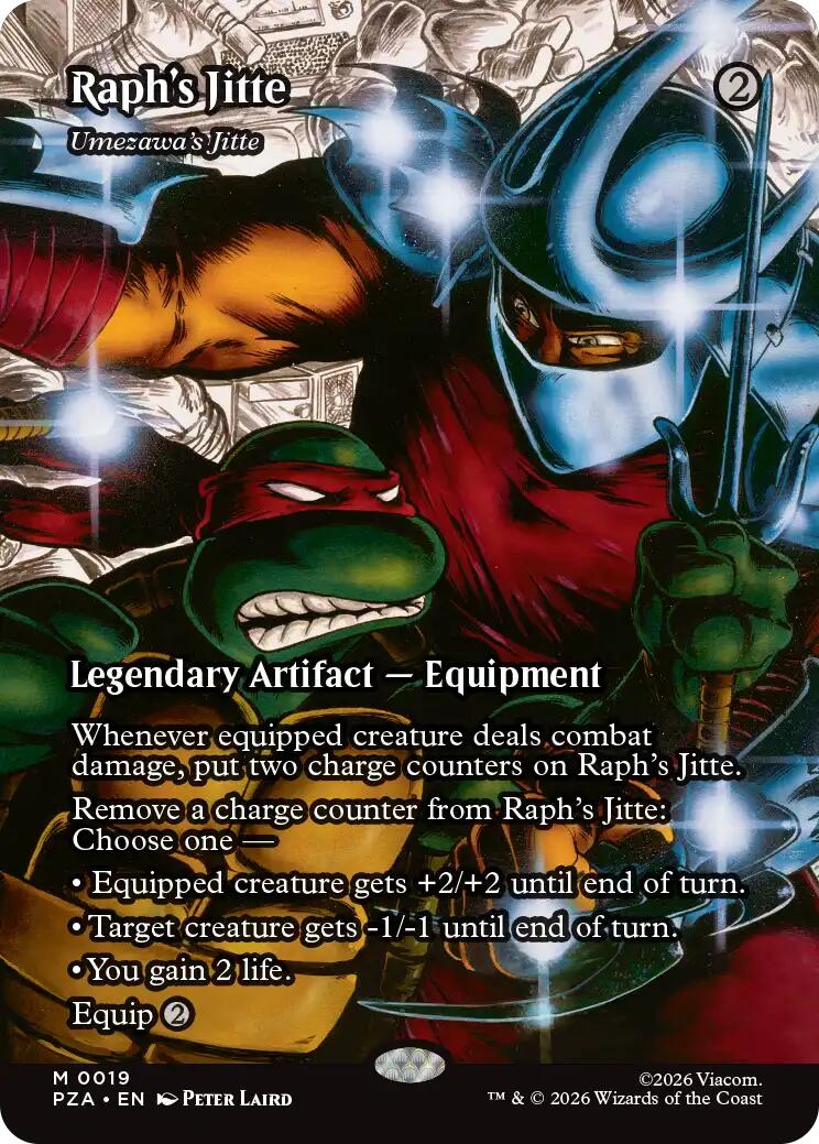 Raph's Jitte - Umezawa's Jitte (Borderless)