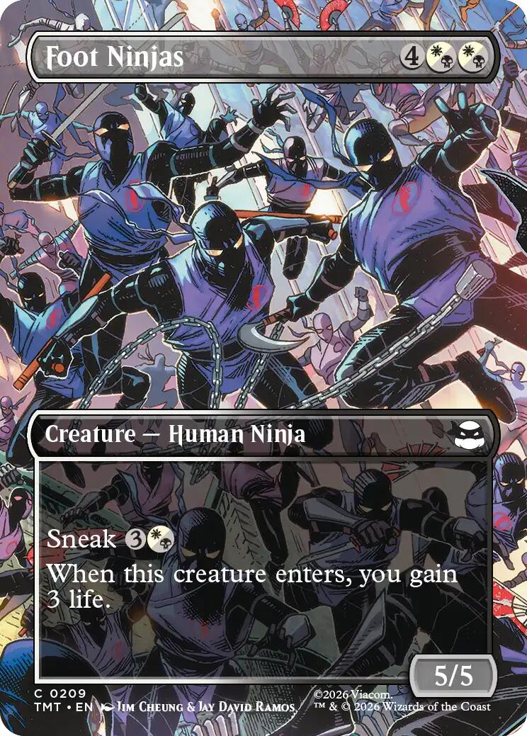 Foot Ninjas (Borderless)