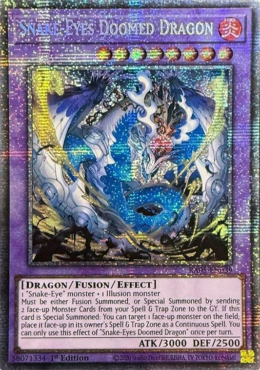 Snake-Eyes Doomed Dragon (Starlight Rare)