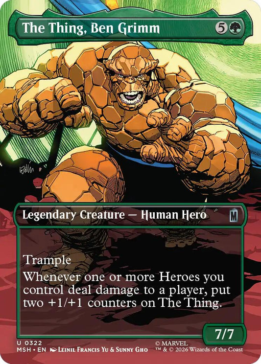 The Thing, Ben Grimm (Borderless)