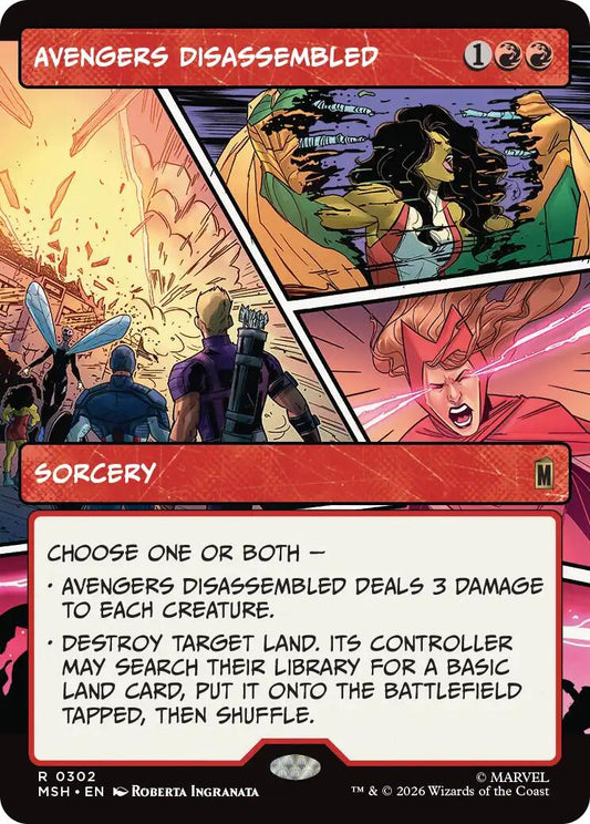 Avengers Disassembled (Borderless)