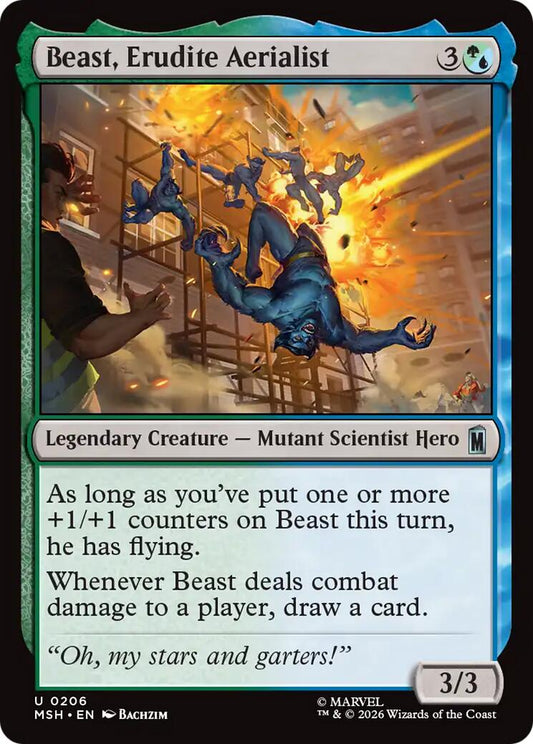 Beast, Erudite Aerialist