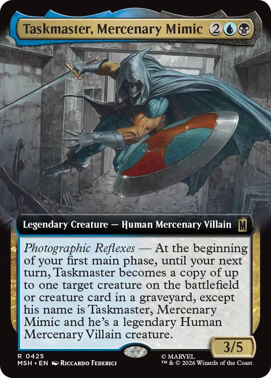 Taskmaster, Mercenary Mimic (Extended Art)