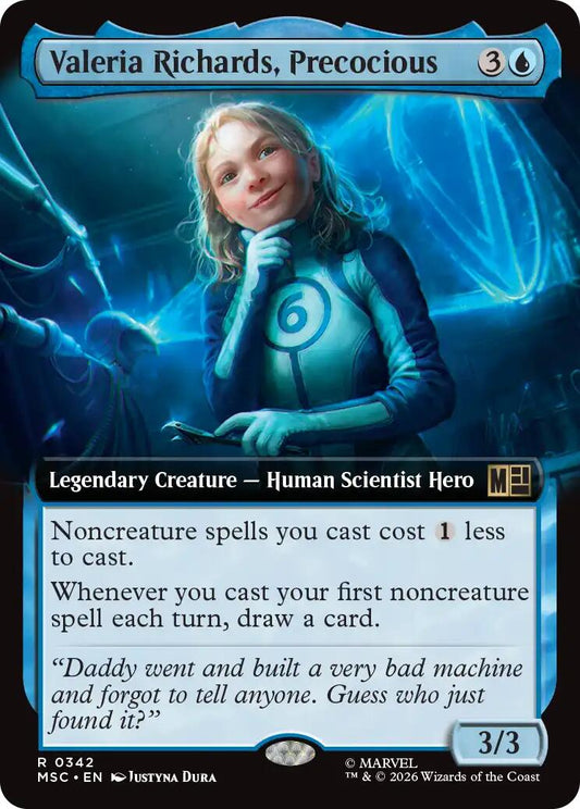 Valeria Richards, Precocious (Extended Art)