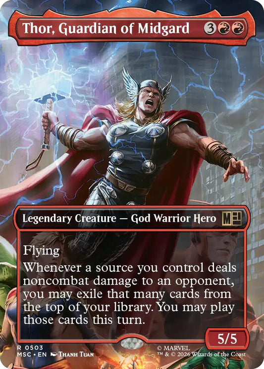 Thor, Guardian of Midgard (Borderless)