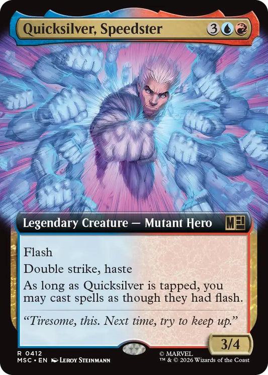 Quicksilver, Speedster (Extended Art)
