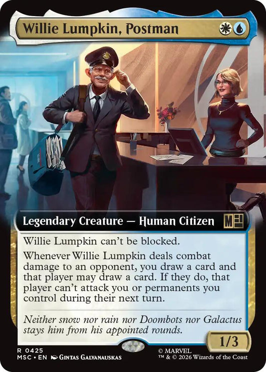 Willie Lumpkin, Postman (Extended Art)
