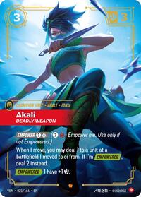 Akali - Deadly Weapon