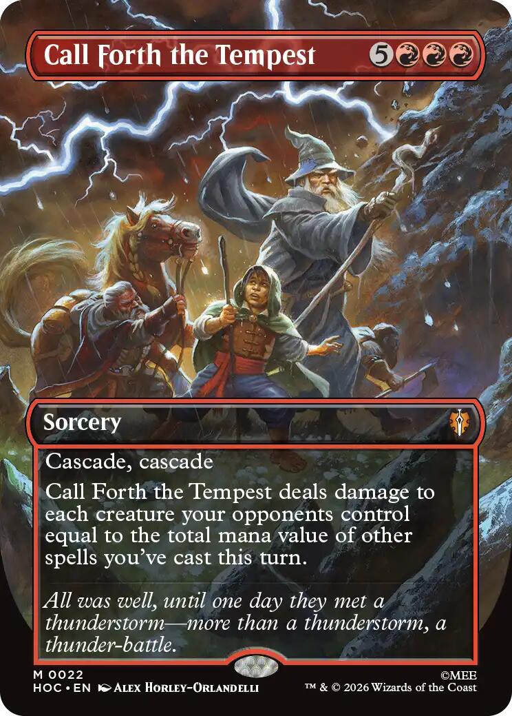 Call Forth the Tempest (Borderless)