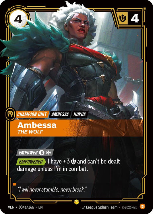 Ambessa, The Wolf (Alternate Art)