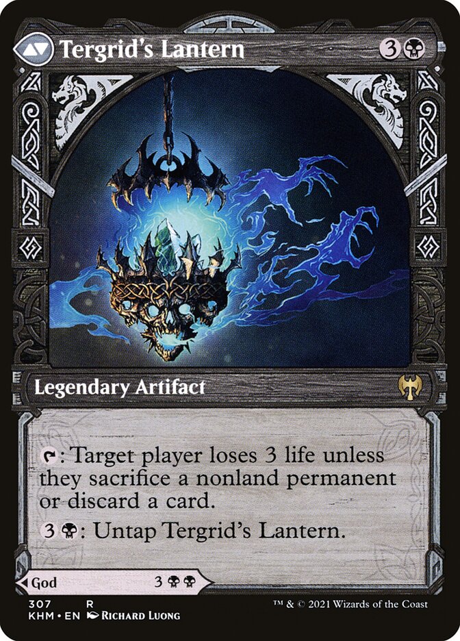 Tergrid, God of Fright (Showcase) (Back)